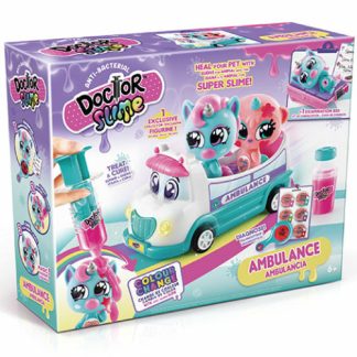 Doctor Slime Pet Vet Slime Állatorvos mentőautó játékszett