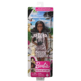 Mattel Barbie - Karrierbabák - Kisállatfotós baba