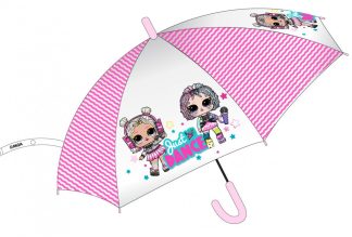 LOL Surprise gyerek félautomata átlátszó esernyő Ø74 cm