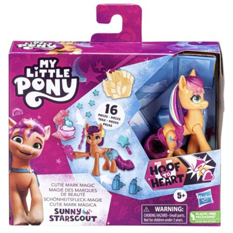 Hasbro Én kicsi Pónim: Cutie Mark Magic - Sunny Starscount játékszett - Hasbro