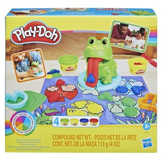 Hasbro Play-Doh: Békák és színek kezdő készlet 4db gyurmával - Hasbro