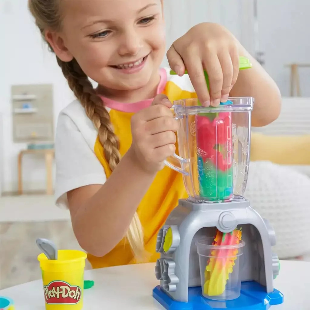Play-Doh: Swirlin Smoothies Turmixgép 5 tégely gyurmával 198g - Image 3