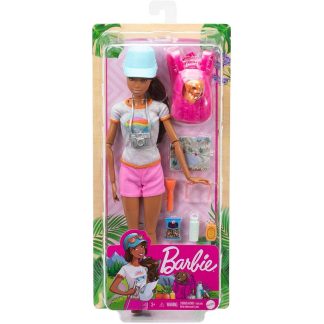 Barbie: Feltöltődés kempingező Barbie baba - Mattel