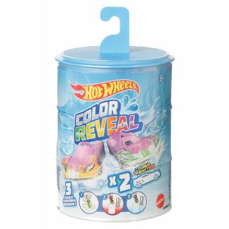 Hot Wheels: Color Reveal meglepetés színváltós kisautók, 2 db