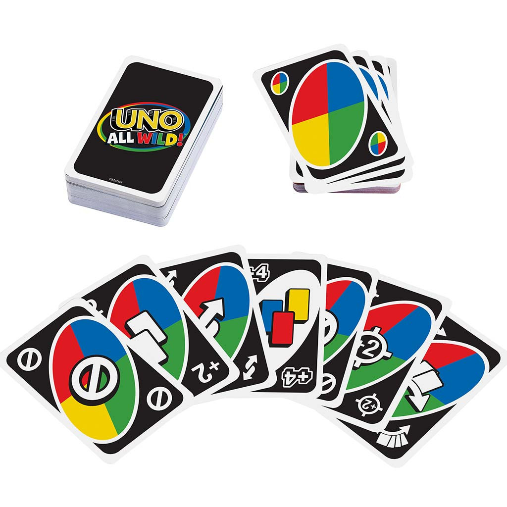 UNO: All Wild! - Őrület kártyajáték - Mattel - Image 2