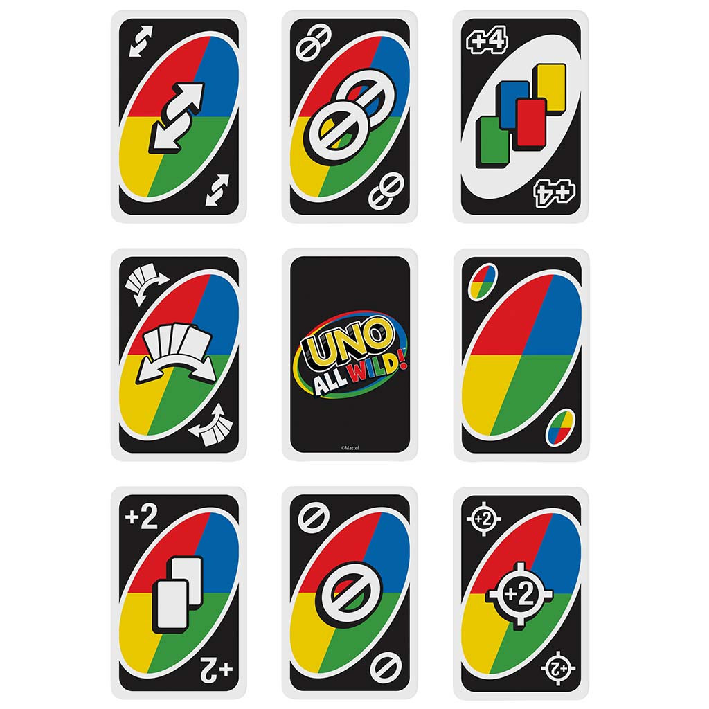 UNO: All Wild! - Őrület kártyajáték - Mattel - Image 3