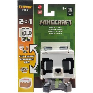 Minecraft: Flippin Figs átalakítható figura - Panda és torta