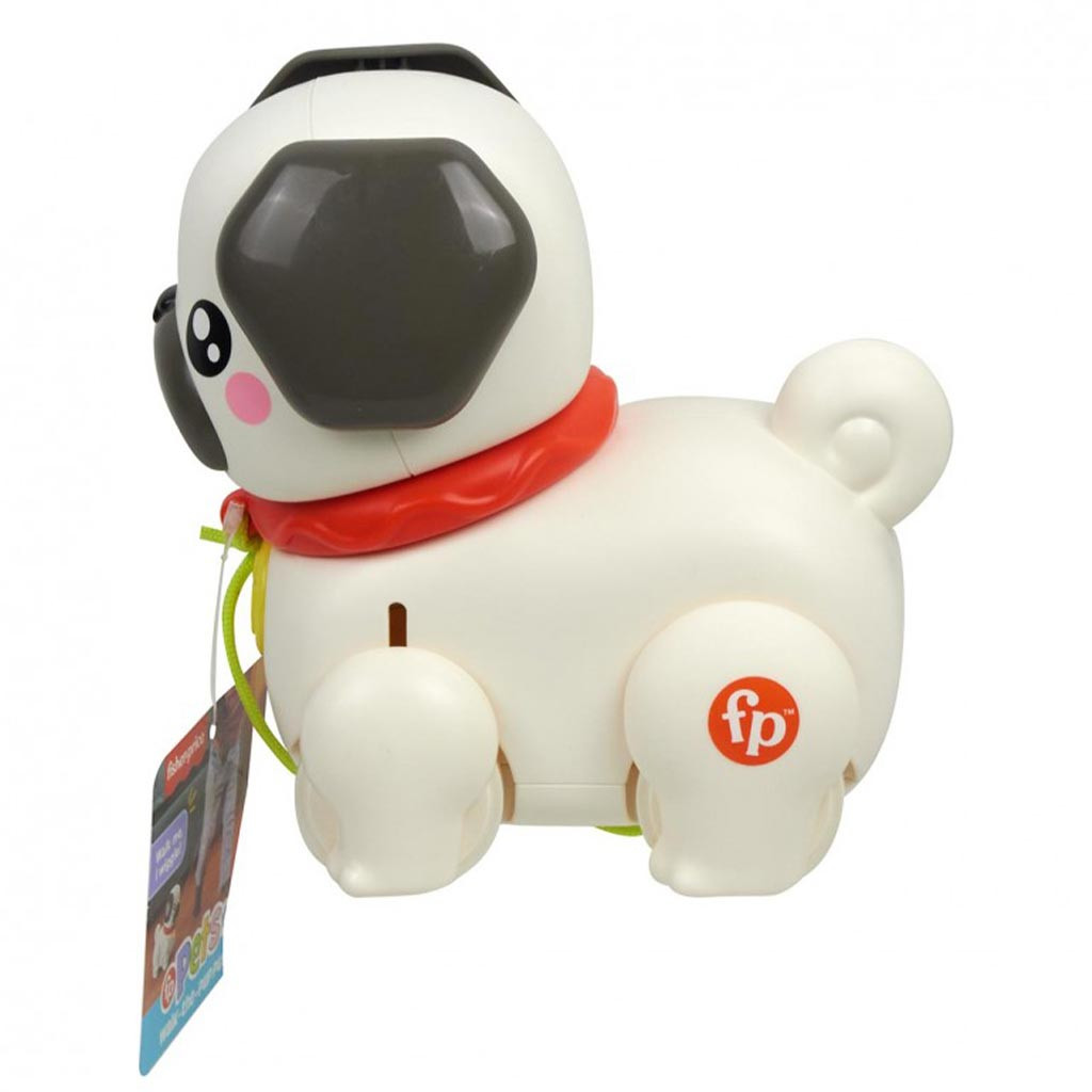 Fisher-Price: Kis kedvencek foglalkoztató Sétáltató Mopsz - Mattel - Image 2