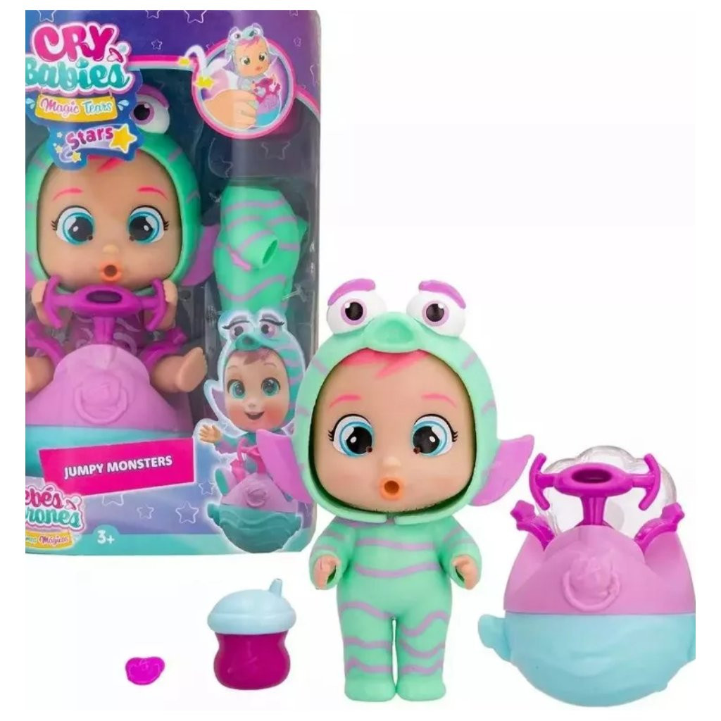 Cry Babies: Magic Tears Stars Jumpy Monsters baba több változatban 1db - Image 3
