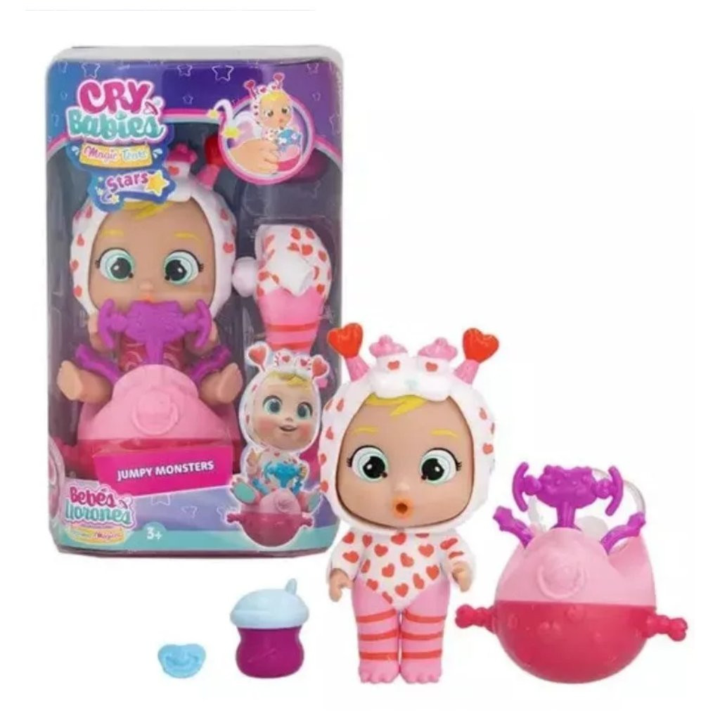 Cry Babies: Magic Tears Stars Jumpy Monsters baba több változatban 1db - Image 4
