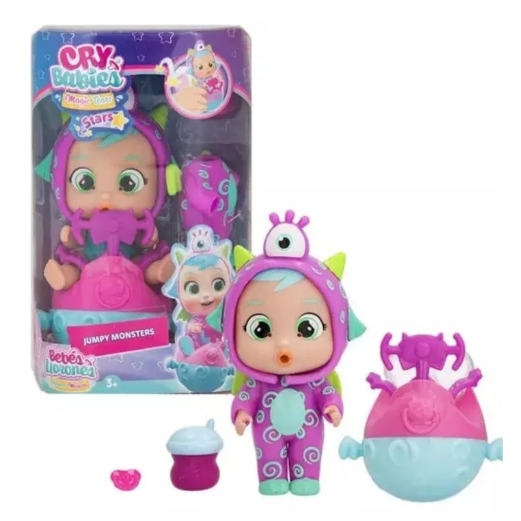 Cry Babies: Magic Tears Stars Jumpy Monsters baba több változatban 1db - Image 5