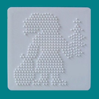 Hama: Mikulás vasalható gyöngysablon midi