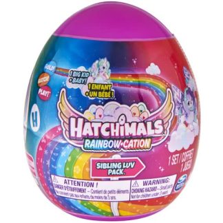 Hatchimals : Rainbowcation szivárvány család meglepetés tojás - Spin Master