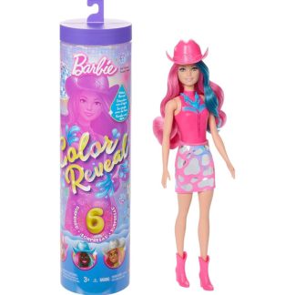 Barbie: Color Reveal meglepetés Disco-Sztár baba szett