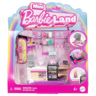 Barbie: Mini BarbieLand - Cukrászda játékszett