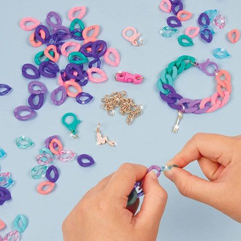 MAKE IT REAL : DISNEY HERCEGNŐ LÁNCKÖTELÉK KÉSZÍTÉS - ARIEL ÉKSZER KÉSZÍTŐ SZETT - Image 3