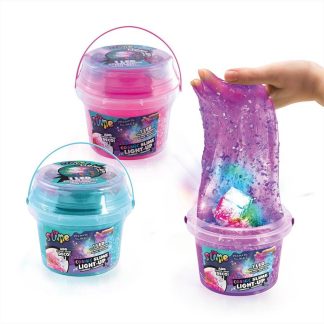 So Slime LED-del világító kozmikuis slime vödörben, többféle SSC217