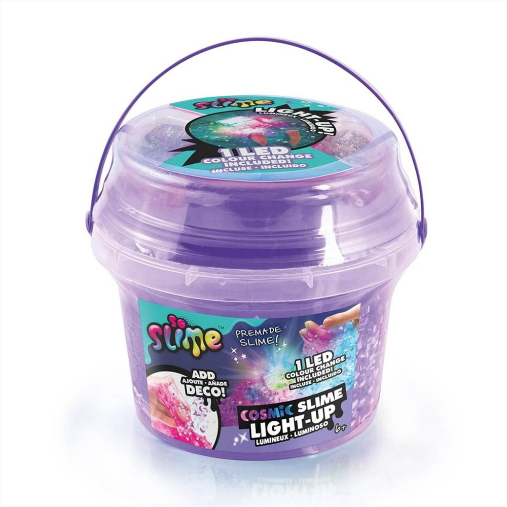 So Slime LED-del világító kozmikuis slime vödörben, többféle SSC217 - Image 3