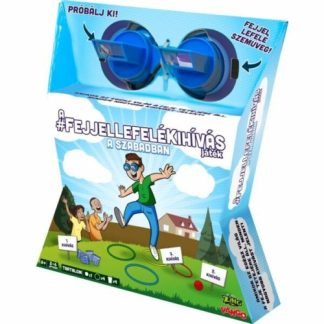 A Fejjellefelé kihívás játék a szabadban