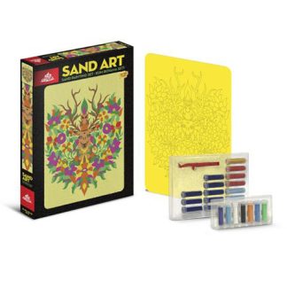 Red Castle Homokvarázs: Csodaszarvas homokfestő készlet