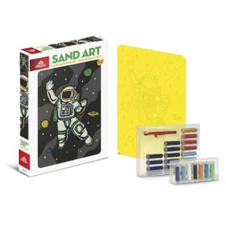 Red Castle Homokvarázs: Asztronauta homokfestő készlet