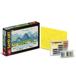 Red Castle Homokvarázs: Tájkép homokfestő készlet