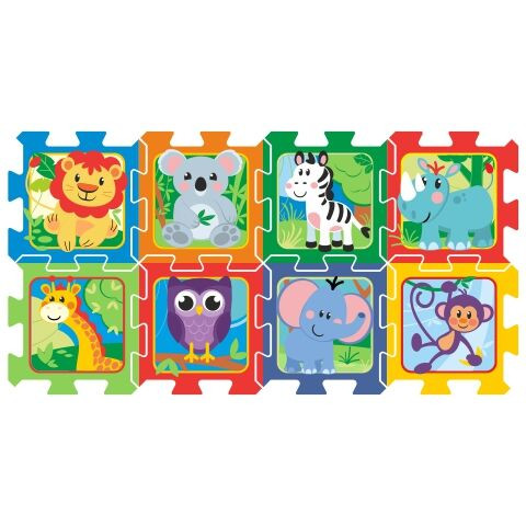 Happy Zoo – Vidám Állatkert szivacs puzzle - Image 2