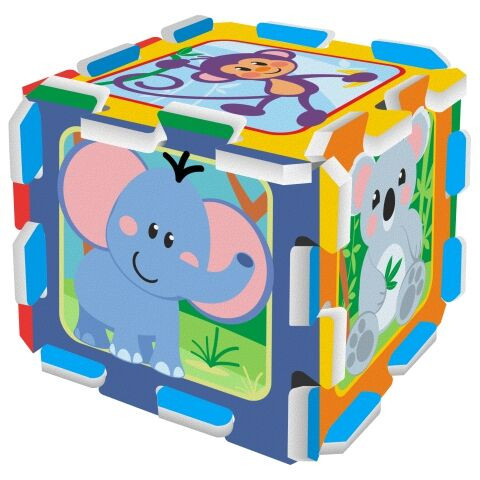 Happy Zoo – Vidám Állatkert szivacs puzzle - Image 3