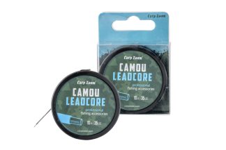 Carp Zoom Camou ólombetétes előkezsinór, 10 m, 35 lb, terepmintás