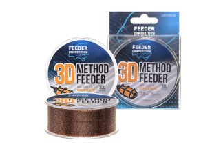 Feeder Competition 3D Method Feeder zsinór, o 0,18 mm, 300 m, 4,3 kg, 3D hatású