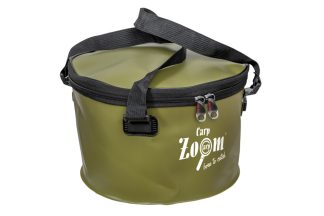 Carp Zoom EVA cipzáros tároló vödör, o28x18x30 cm