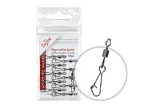 Carp Zoom Forgó horgoskapoccsal, #4, 10 db