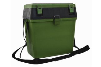 Carp Zoom Stark ülőkés horgászláda, 34x24x38 cm