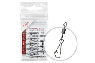 Carp Zoom Forgó horgoskapoccsal, #8, 10 db