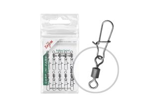 Carp Zoom Hengertestű forgó extra erős kapoccsal, #8, 10 db