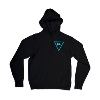 Carp Zoom Fisch.hu kapucis pulóver, L, Fekete