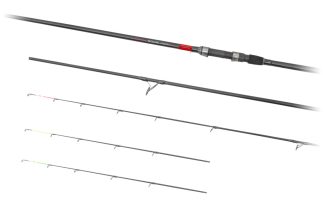 Carp Zoom Distant Bomb Feeder horgászbot, 390 cm, 180+ g, 3+3 részes