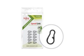 Carp Zoom Gyorskapocs szerelékkészítéshez, S (8,6x4,2), 20 db