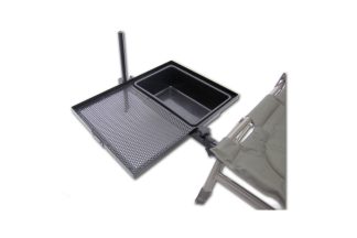 Feeder Competition Székre szerelhető csalitartó tálca és tál, 23,6 x 33,6 cm