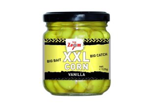 Carp Zoom Óriás horgászkukorica, vanília, 125 g, 220 ml