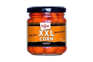 Carp Zoom Óriás horgászkukorica, méz, 125 g, 220 ml