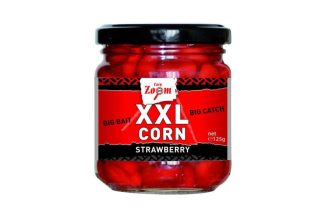 Carp Zoom Óriás horgászkukorica, eper, 125 g, 220 ml