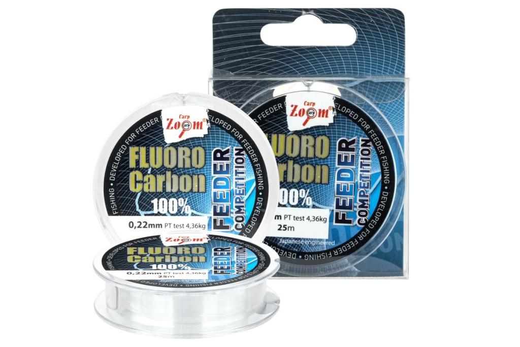 PZ Fluorocarbon előkezsinór, o 0,22 mm, 25 m, 4,36 kg