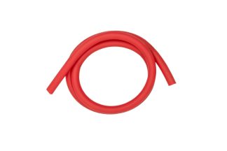 Catzoom Kötésvédő gumi, o 3x6 mm - 50 cm, piros, 2 db