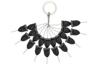 Predator-Z Kúpos stopper black, o8x10 mm, 20 db