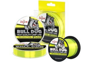 Carp Zoom Bull-Dog Fluo monofil pontyozó horgászzsinór, o 0,28 mm, 300 m, 10,75 kg, fluo zöld