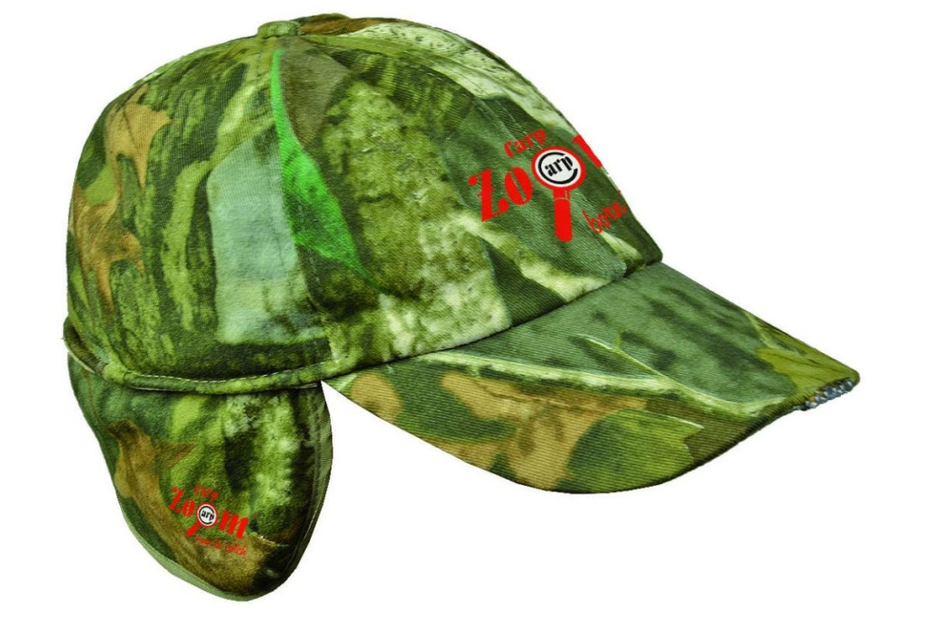 Carp Zoom Téli 5 ledes terepmintás sapka