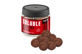 Carp Zoom Oldódó wafters bojli, 22 mm, eper, hal, 100 g