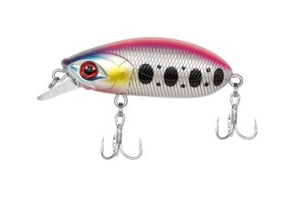 Predator-Z Beetle wobbler, 5 cm, 7,8 g, rózsaszín, fehér, fekete, úszó