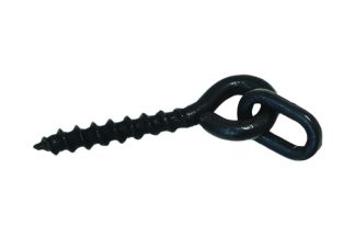 Carp Zoom Pop up csavar ovális karikával, 12 mm, fekete, 10 db